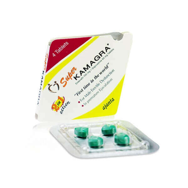 SUPER KAMAGRA 160 mg – Doble Efecto en Tabletas