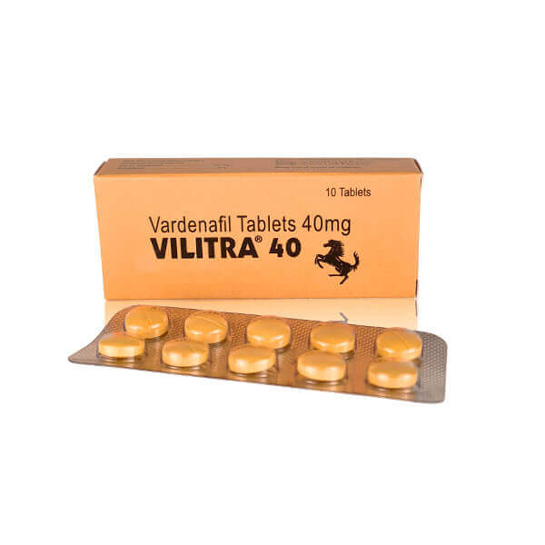 VILITRA 40 mg – Vardenafilo Genérico