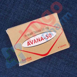 AVANA 50 mg – Avanafilo para la Disfunción Eréctil